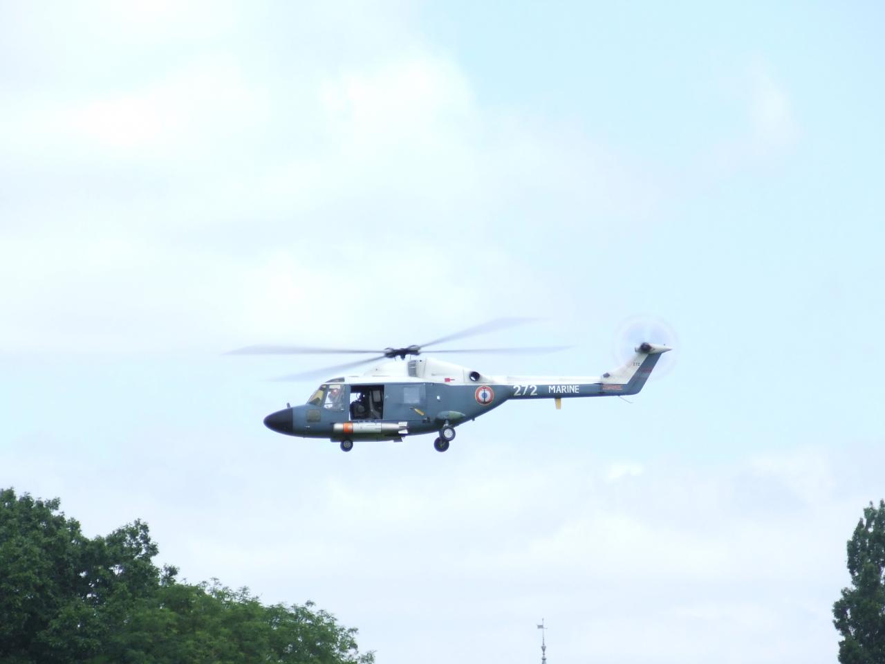 hélicopter en vol