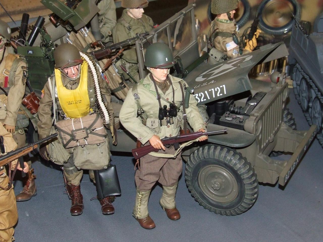 figurines de la guerre