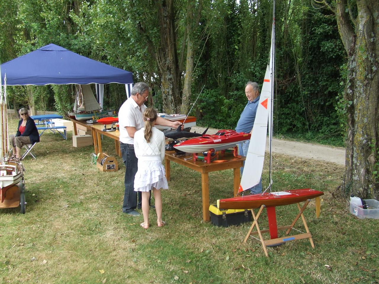 bateaux du mini mousse