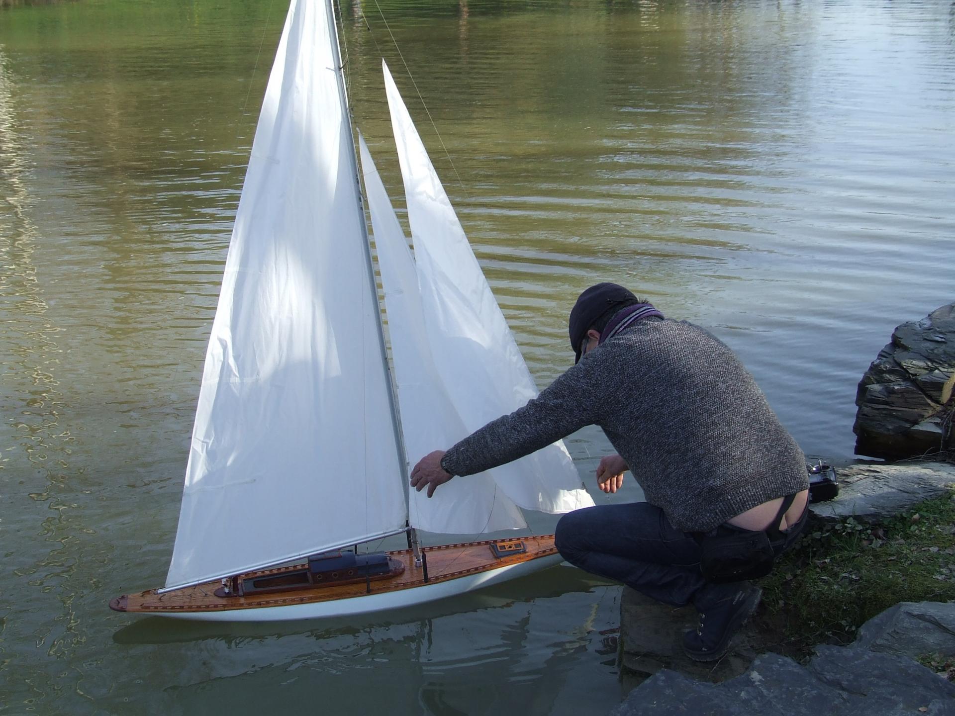 un voilier ancien